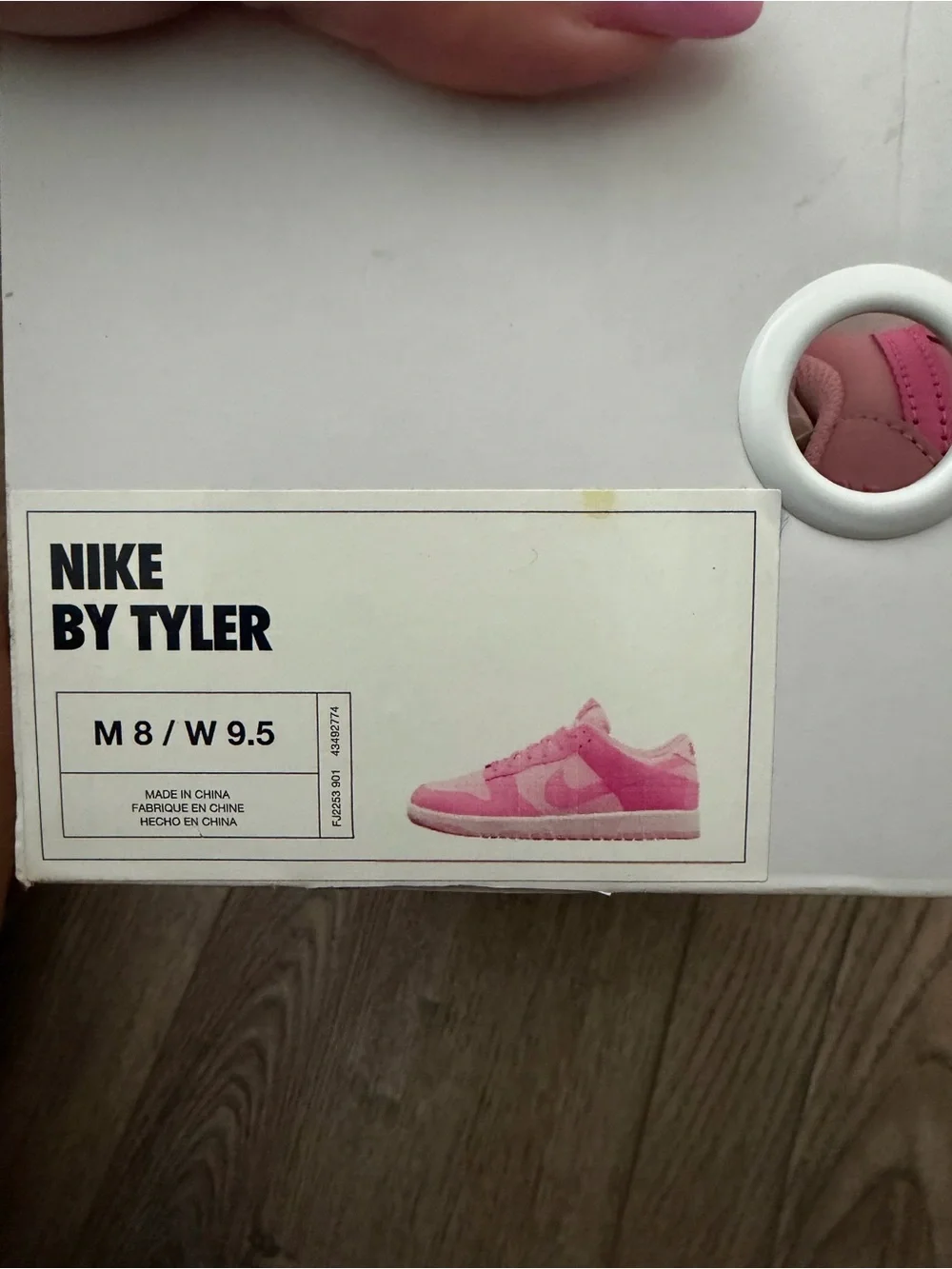 Nike By You Dunk Low Pink Sneakers Women’s 9.5 – Never Worn